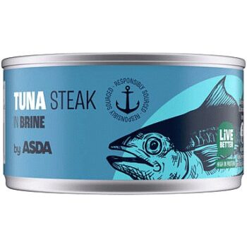 ASDA Tuna Steak in Brine