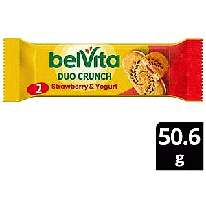 Belvita Duo Crunch Strawberry & Yogurt Cereal Snack Bar (50.6g)
