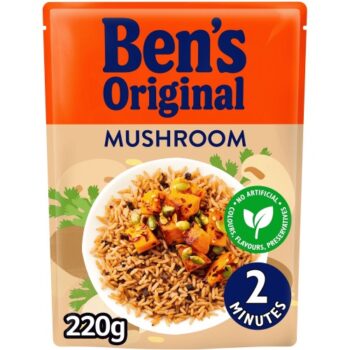 Ben's Original Mushroom Microwave Rice (220g)