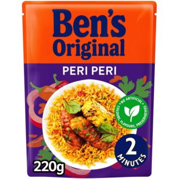 Ben's Original Peri Peri Microwave Rice (220g)