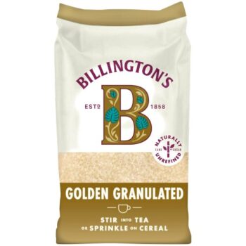 Billington's Natural Golden Granulated Unrefined Cane Sugar (1kg)