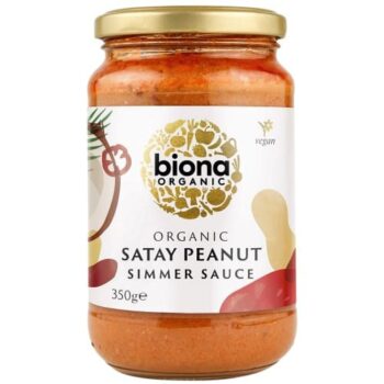 Biona Organic Satay Peanut Simmer Sauce (350g)