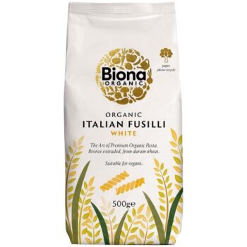 Biona Organic White Fusilli Pasta (500g)
