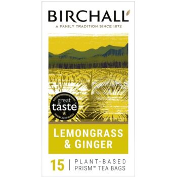 Birchall Lemongrass & Ginger 15 Prism Tea Bags