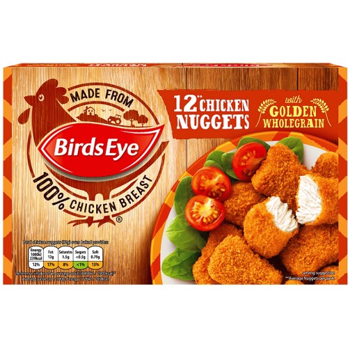 Birds Eye 12 Wholegrain Chicken Nuggets (190g)