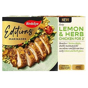 Birds Eye Lemon & Herb Marinated Chicken Thigh Fillets (250g)