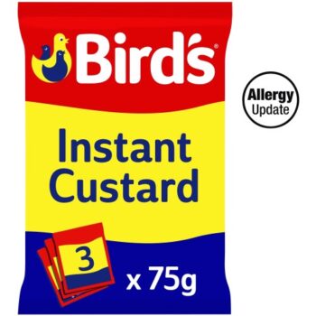 Bird's Instant Custard Powder Sachets Original (3 x 75g, 225g)