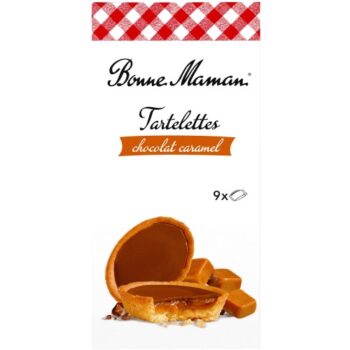 Bonne Maman 9 Chocolat Caramel Tartelettes (135g)