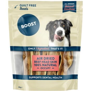 Boost Natural Treats Beef Strips for Dog (200g)