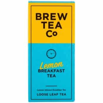 Brew Tea Co Twisted Breakfast Lemon Loose Leaf Tea