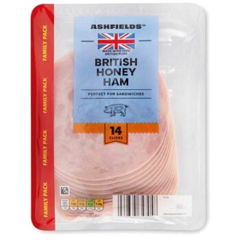 British Honey Roast Ham Family Pack 14 Slices