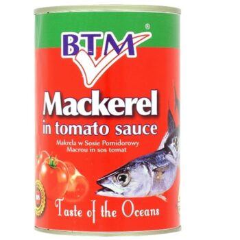 BTM Mackerel In Tomato Sauce (425g)