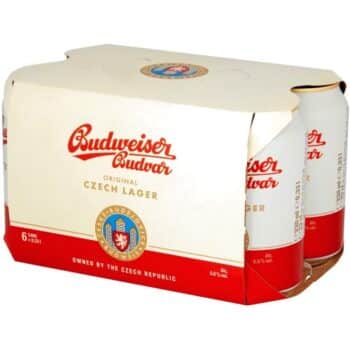 Budweiser Budvar Original Czech Lager (6 x 330ml)