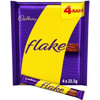Cadbury Flake Chocolate Bar Multipack (4 x 102g)