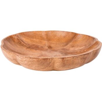 Candlelight Mango Wood Trinket Dish