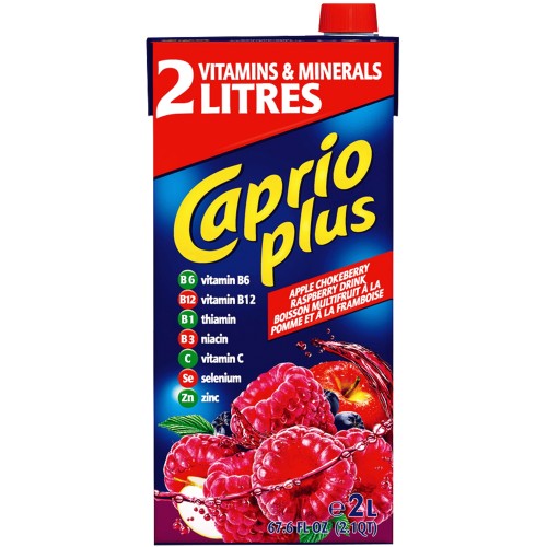 Caprio Multifruit Drink Carton Apple & Raspberry (2 Litre)