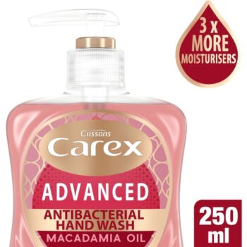 Carex Advanced Care Antibacterial Hand Wash Macadamia Oil (250ml)