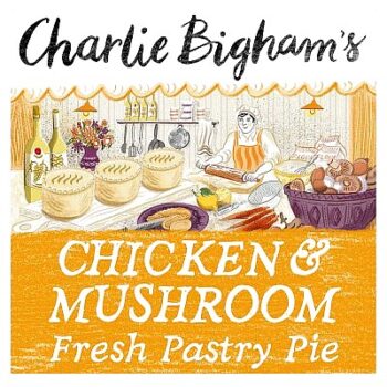 Charlie Bigham's Roast Chicken & Mushroom Pie (270g)