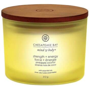 Chesapeake Bay Candle 3-Wick Jar Strength & Energy