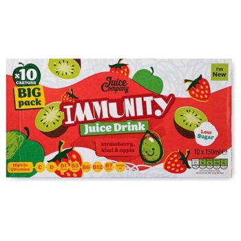 Childrens Immunity Juice Drink Strawberry Kiwi Apple