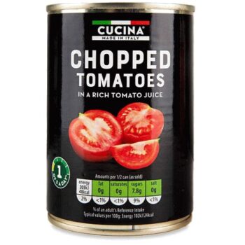 Chopped Tomatoes in a Rich Tomato Juice