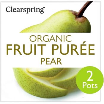 Clearspring Organic Pear Puree (2 x 100g)