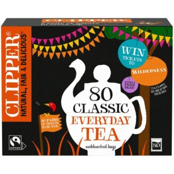Clipper Fairtrade Classic Everyday Tea (80 x 232g)
