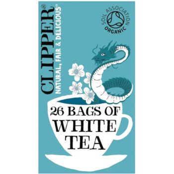 Clipper Organic White Tea Bags (26 x 45g)