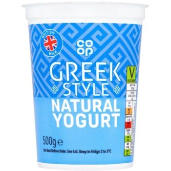 Co-op Greek Style Natural Yogurt (500g)