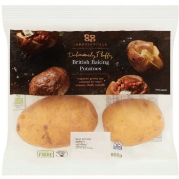 Co-op Irresistible Baking Potatoes (800g)
