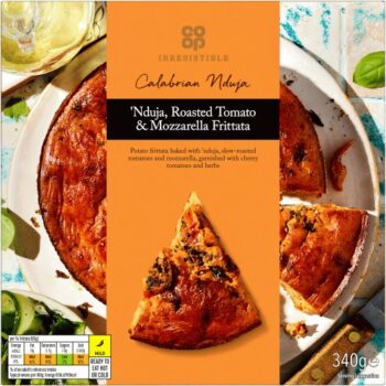 Co-op Irresistible Nduja Roast Tomato & Mozarella Frittata (340g)