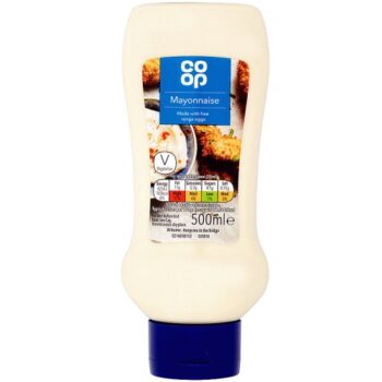 Co-op Real Mayonnaise Squeezy (500ml)
