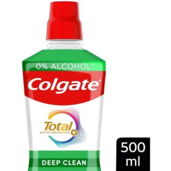 Colgate Total Advanced Deep Clean Mouthwash Alcohol Free (500ml)