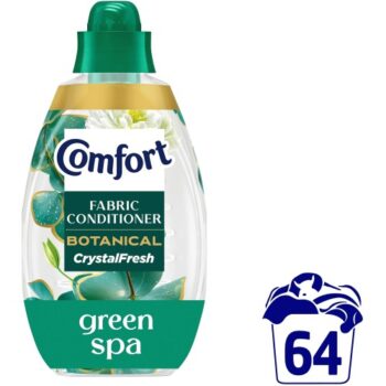 Comfort Botanical Green Spa Fabric Conditioner 64 Wash (960ml)