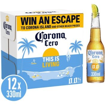 Corona Cero Alcohol Free Beer Bottle (12 x 330ml)