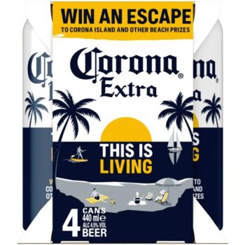 Corona Extra Cans (4 x 440ml)