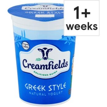 Creamfields Greek Style Natural Yogurt (500g)
