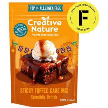 Creative Nature Free From Sticky Toffee Cake Mix (300g)