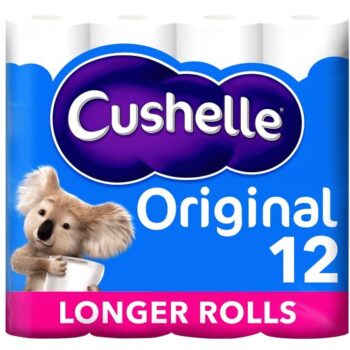 Cushelle White Toilet Roll 16 Rolls