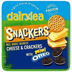 Dairylea Snackers Cheese & Crackers with Mini Oreos (56.5g)