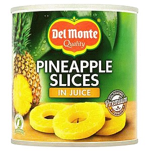 Del Monte Sliced Pineapple in Juice (260g Drained) (435g)