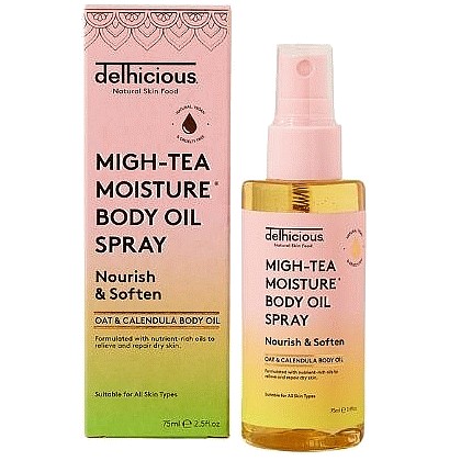 Delhicious Migh-Tea Moisture Body Oil Spray (75ml)