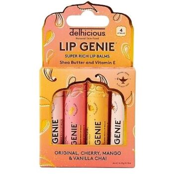 Delhicious Multipack Lip Balms (4 x 4.25g)