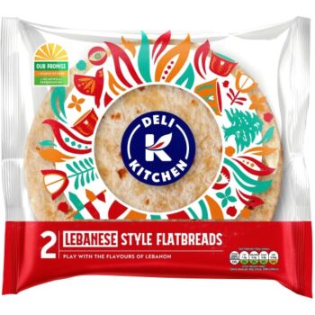 Deli Kitchen Lebanese Style Flatbreads (2 x 100g)