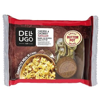 Dell'Ugo Chicken & Chorizo Tortelloni with Chilli Butter (300g)