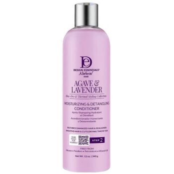 Design Essentials Agave & Lavender Moisturising & Detangling Conditioner