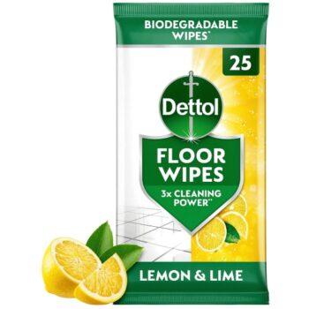 Dettol Antibacterial Floor Wipes Citrus (25)