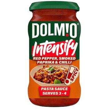 Dolmio Intensify Spicy Red Pepper Smoked Paprika Pasta Sauce (400g)