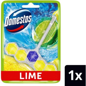 Domestos Power 5 Lime Toilet Rim Block 1 Piece (1 x 50g)