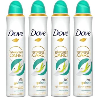 Dove Pear & Aloe Vera Antiperspirant Deodorant Bundle